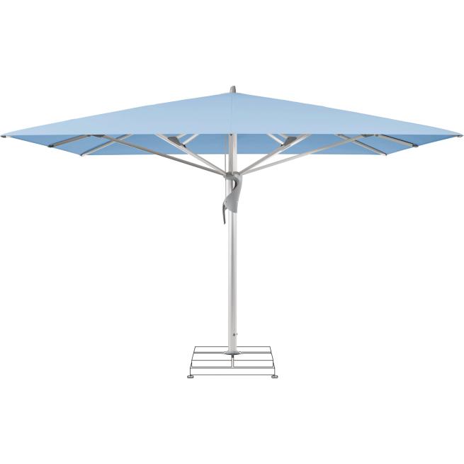 Sonnenschirm CASTELLO® Pro 450 cm mit Sockel Champagne