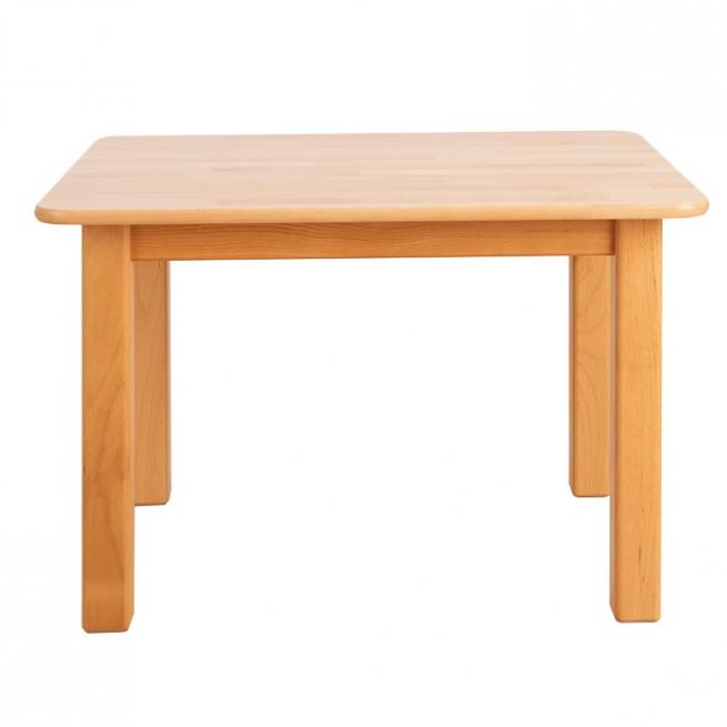 Massivholz Tisch, Quadrat Höhe: 40 cm