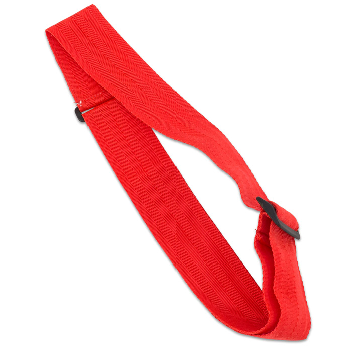 Mannschaftsbänder, längenverstellbar Rot