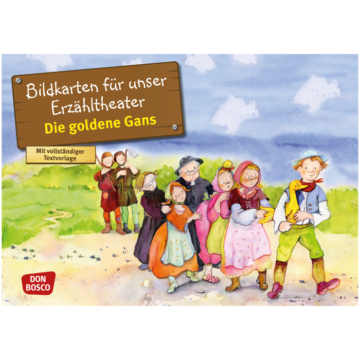 Die goldene Gans - Bildkarten Märchen günstig online kaufen | backwinkel.de