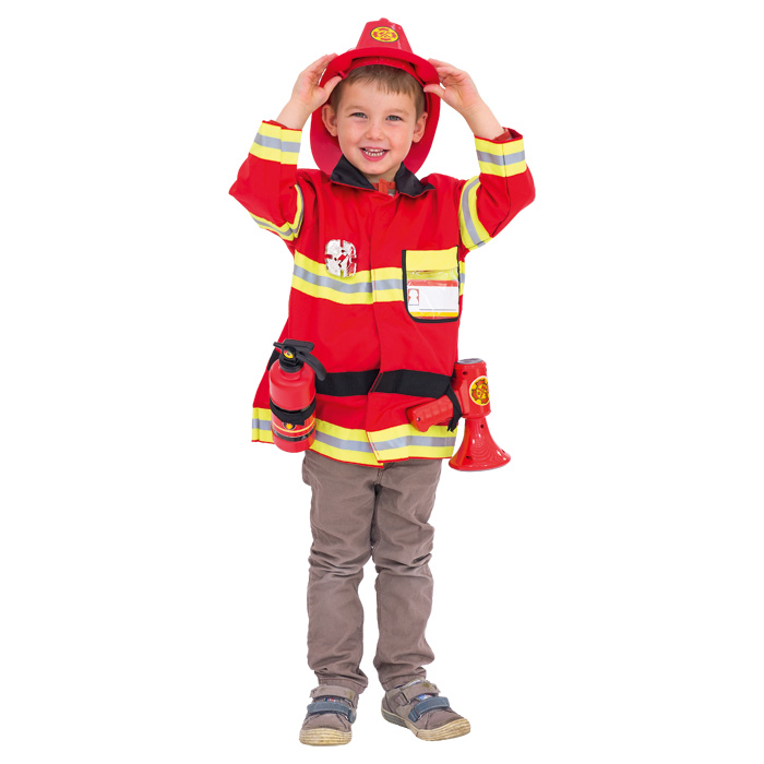 Kinder-Kostüm Feuerwehrmann günstig online kaufen bei BACKWINKEL