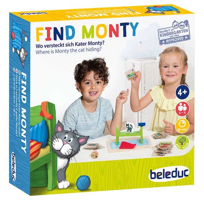 Spiel: Find Monty 