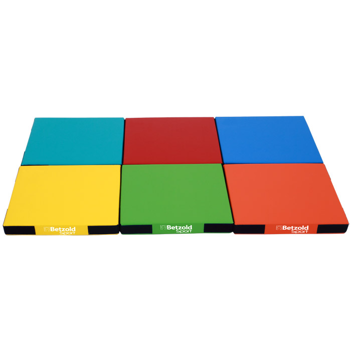 Regenbogen-Matten-Set, 6 Stück günstig online kaufen bei BACKWINKEL