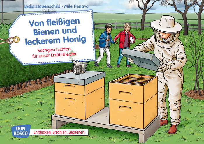 Kamishibai-Bildkarten, Von fleißigen Bienen und leckerem Honig 