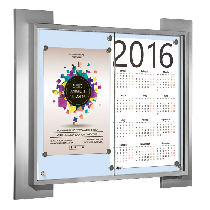 Schaukasten Look - Aushänge attraktiv präsentiert günstig online kaufen