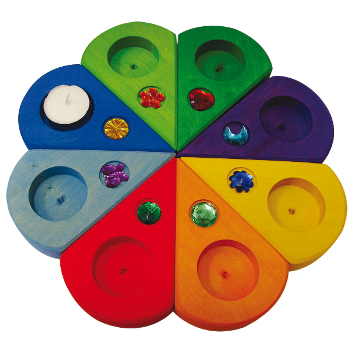 Geburtstagskranz aus Holz 