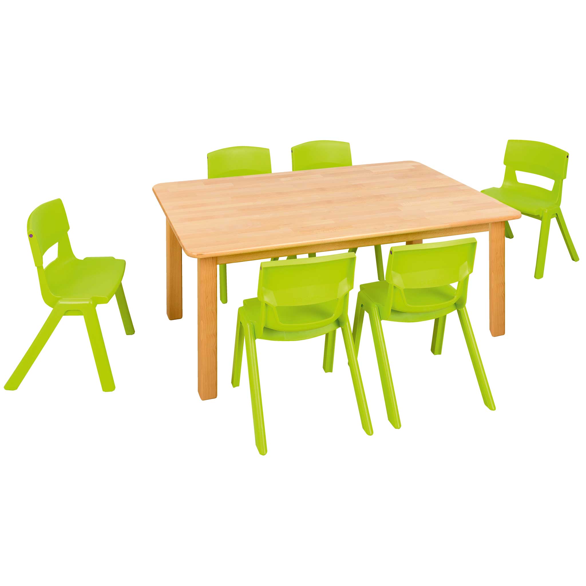 Spar-Set Massiv Zwei Tischhöhe: 42 cm, Sitzhöhe: 26 cm