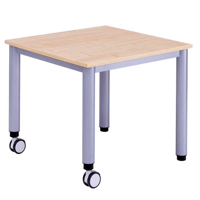 Quadrat-Tisch, fahrbar Größe 1 - B x T: 70 x 70 cm