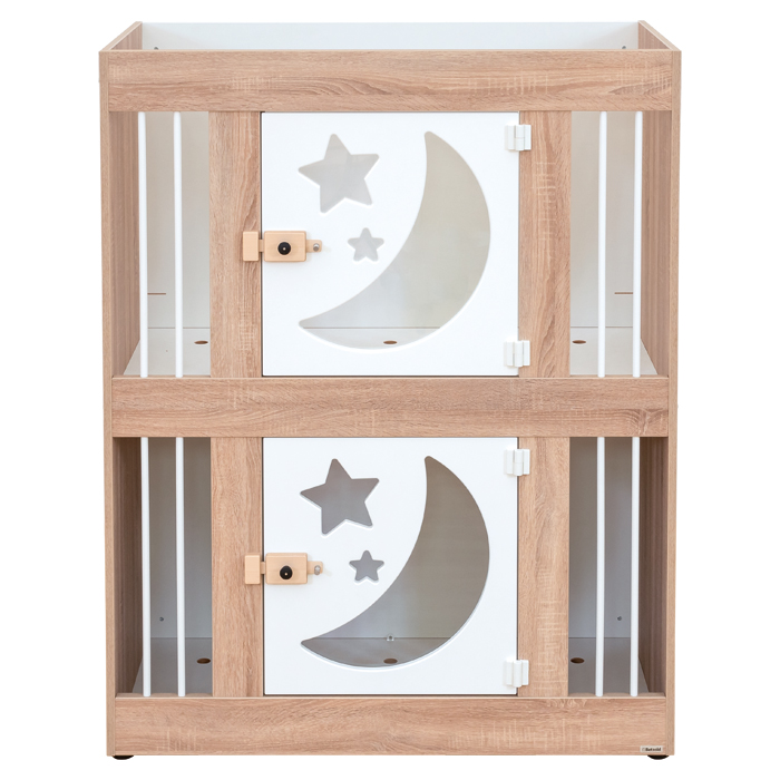 Etagenbetten Krippenetagenbett 2-türig