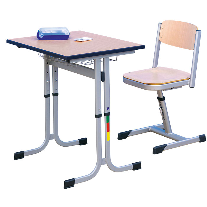 Einer-Schülertisch mit C-Fuß ABS-Kante | Buche