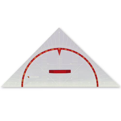 Tafel-Geodreieck, 60cm Hypotenuse 60 cm
