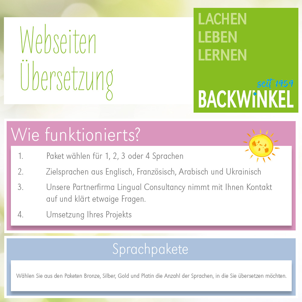 WebseitenÜbersetzungen