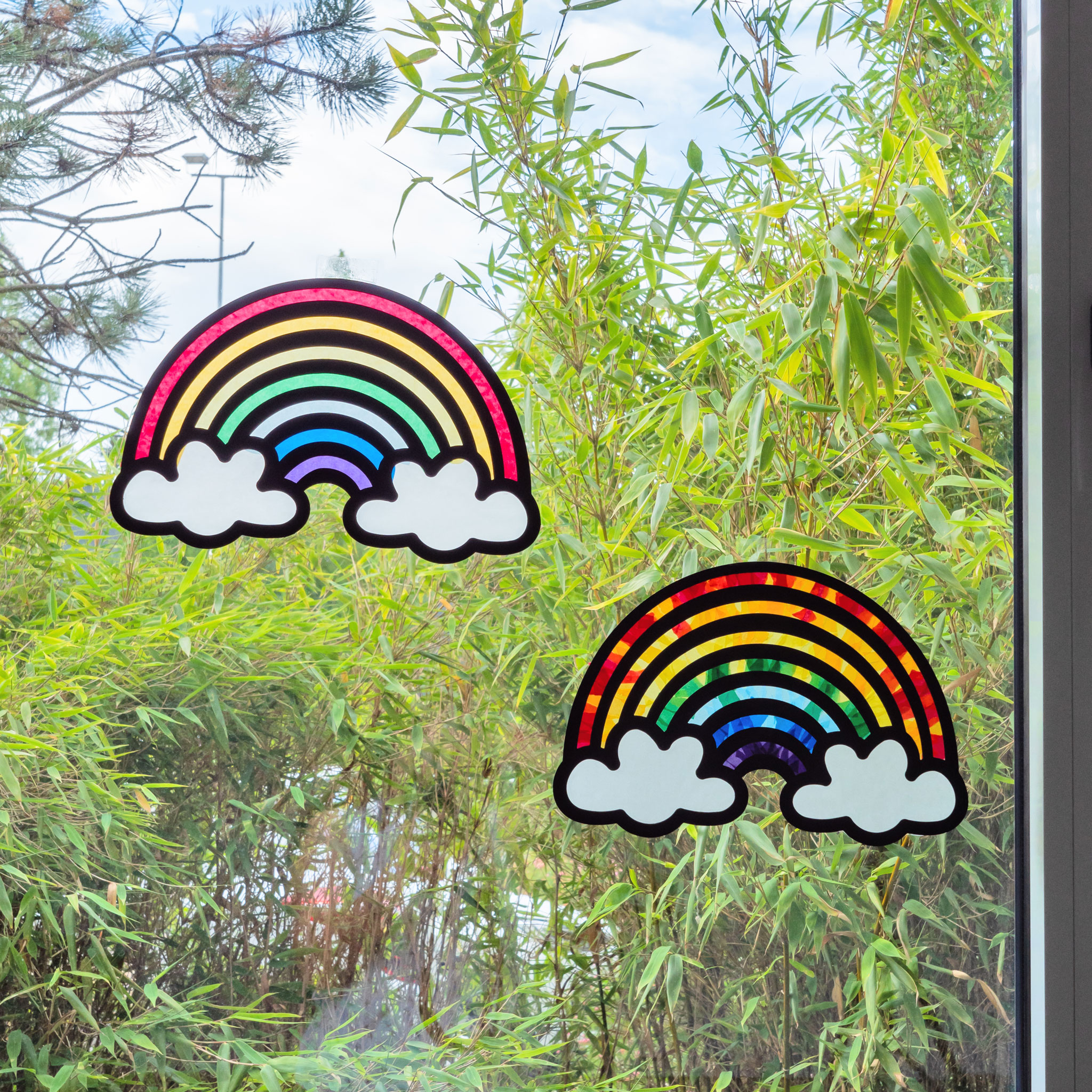 Regenbogen Fensterbilder: Bring Farbe in dein Leben!