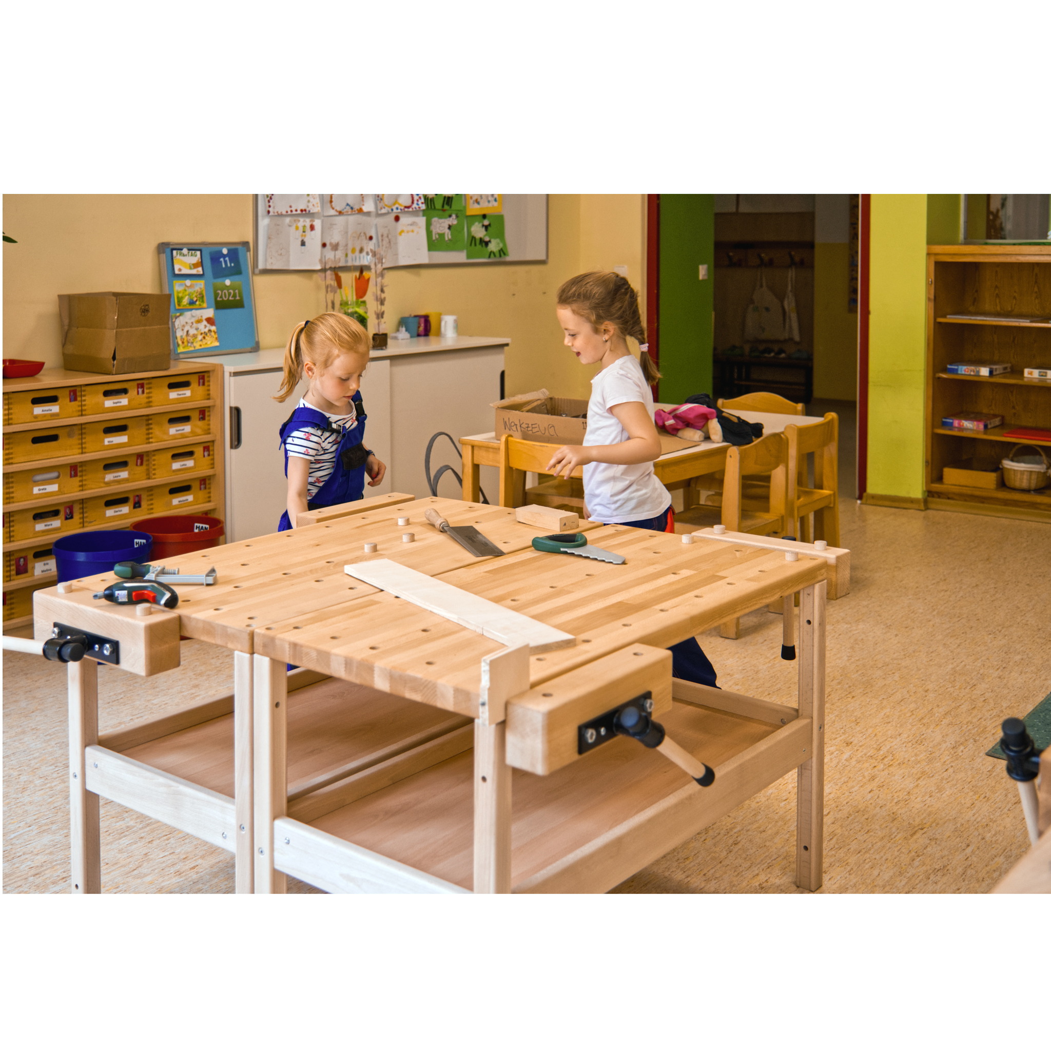 Kinderplay Kinder-Werkzeug-Set WERKZEUGSET FÜR KINDER MIT WERKZEUGKISTE Und Werkzeugen 27 Tlg S0bcp0zg