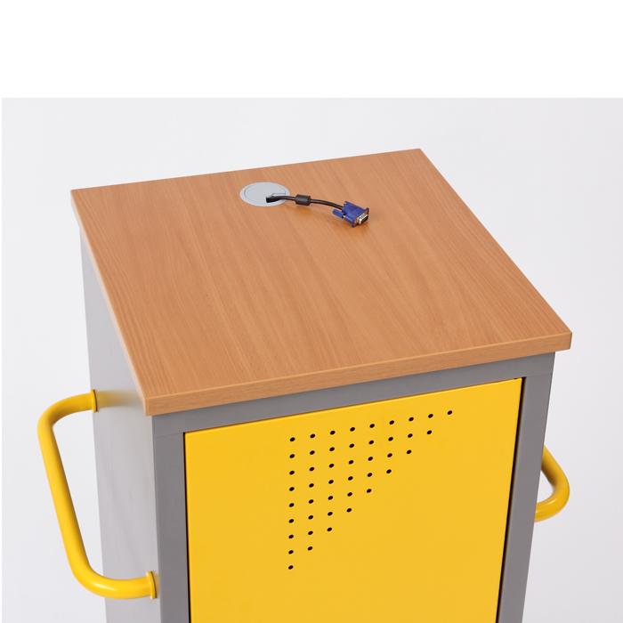 Multimedia-Tower - befördert Mediengräte sicher und zeitsparend günstig