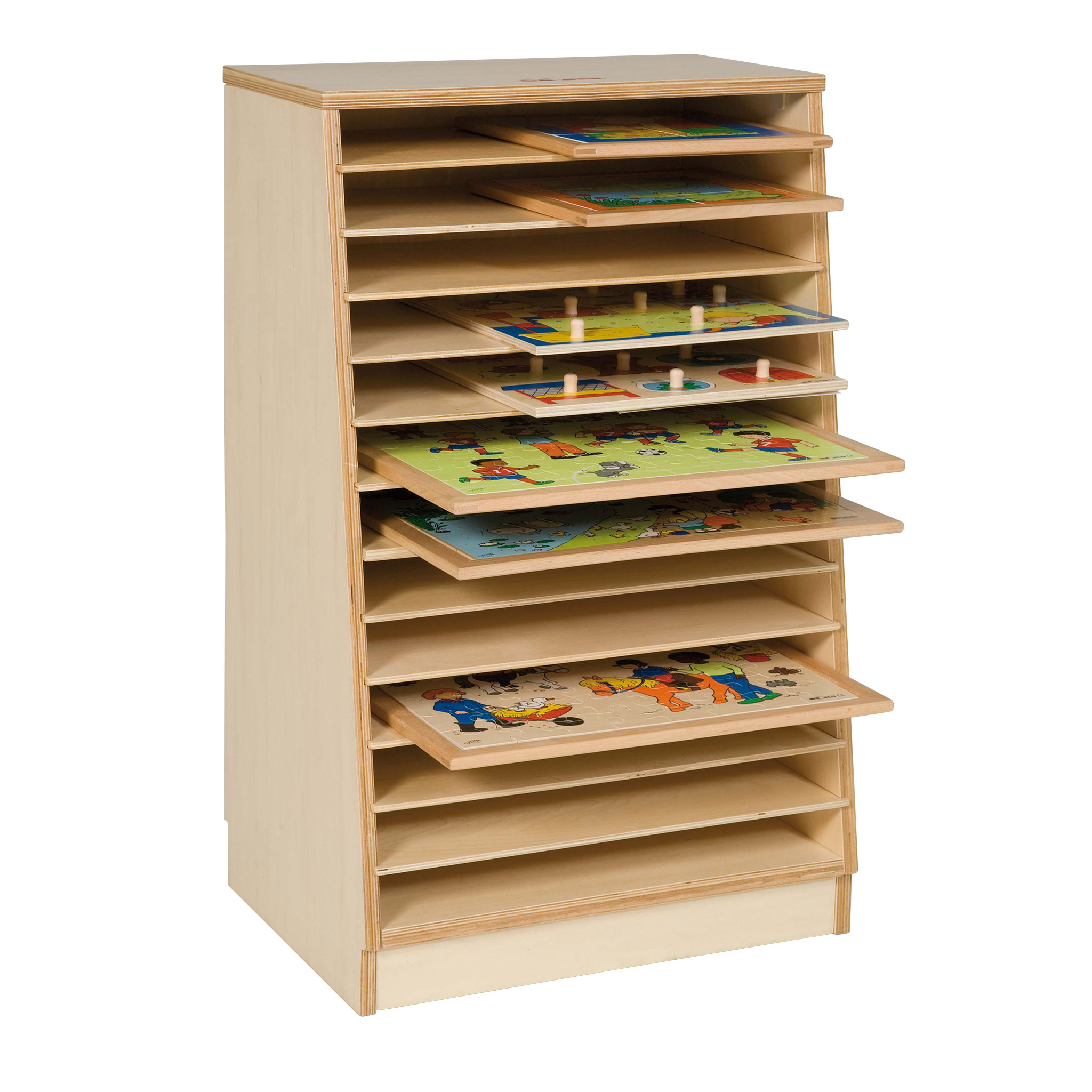 Puzzle Aufbewahrungsschrank gnstig online kaufen bei BACKWINKEL