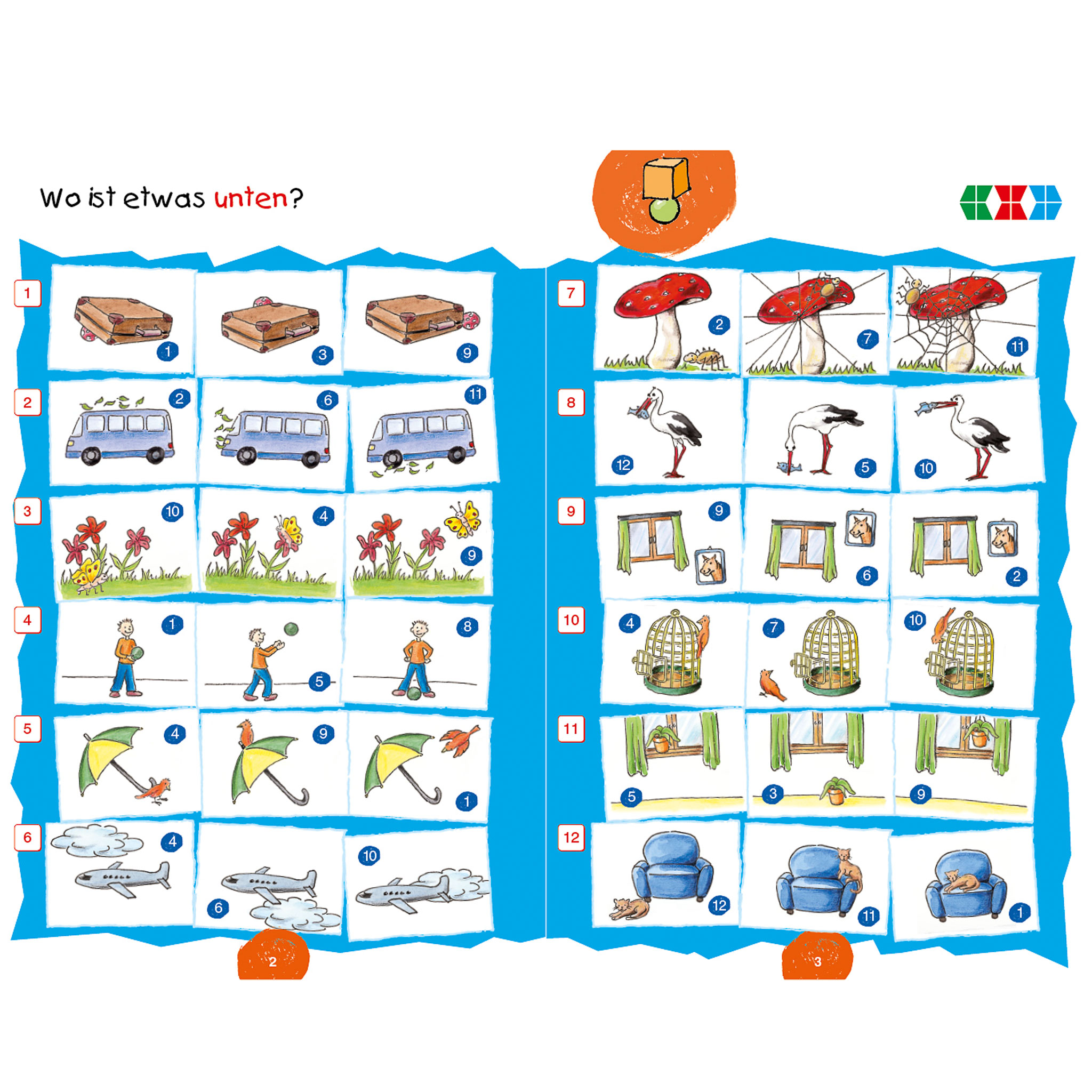 Lied Oben Unten Links Rechts miniLÜK: links, rechts, oben, unten günstig online kaufen bei BACKWINKEL