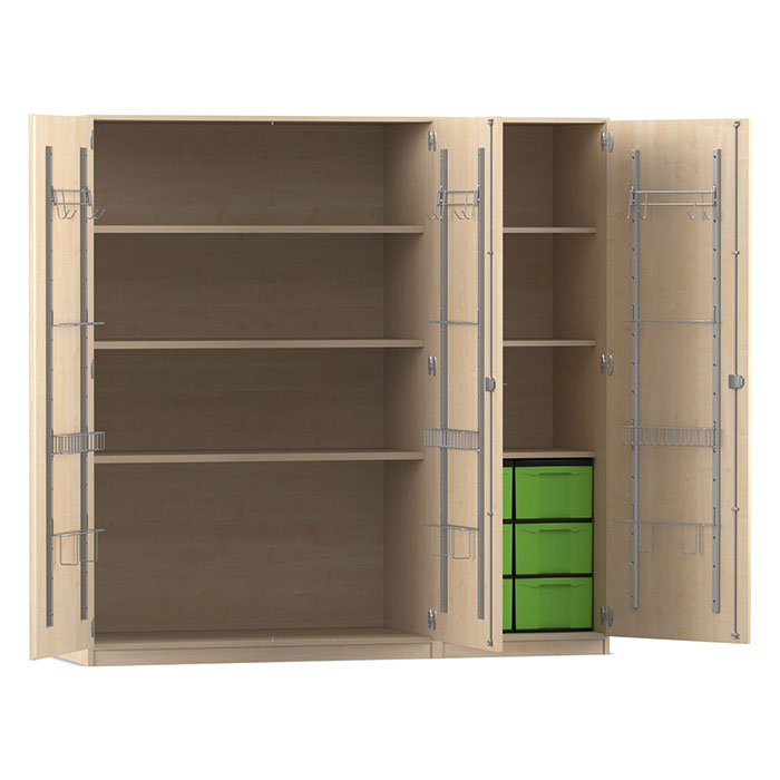 Musikschrank 4, Breite: 190,5 cm - mit Boxen günstig online kaufen