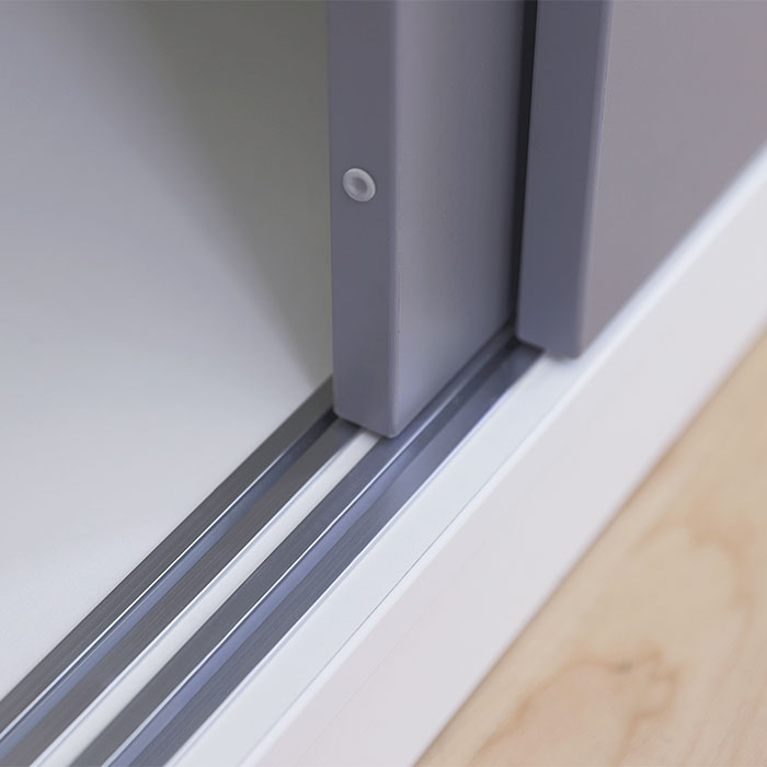 Schiebetur Schrank Schiene