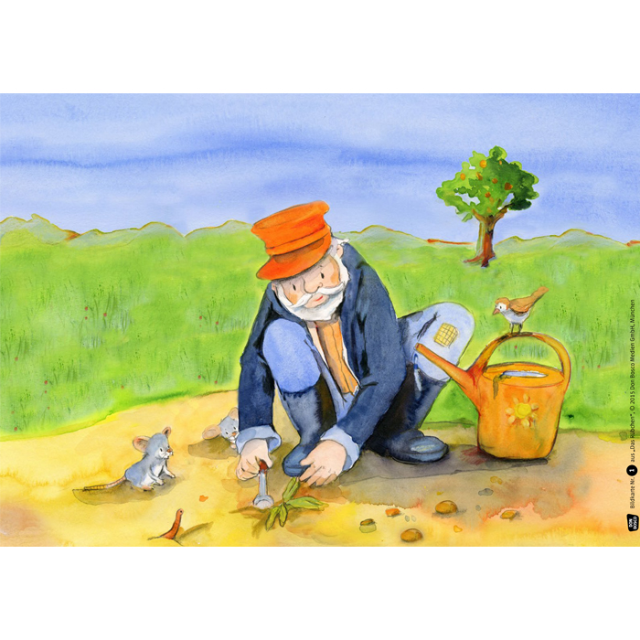  Kamishibai-Bildkarten, Das Rübchen günstig online kaufen bei BACKWINKEL Illustration 