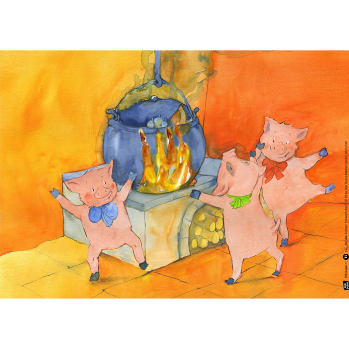Kamishibai Bildkarten Die Drei Kleinen Schweinchen Gunstig Online Kaufen Backwinkel De