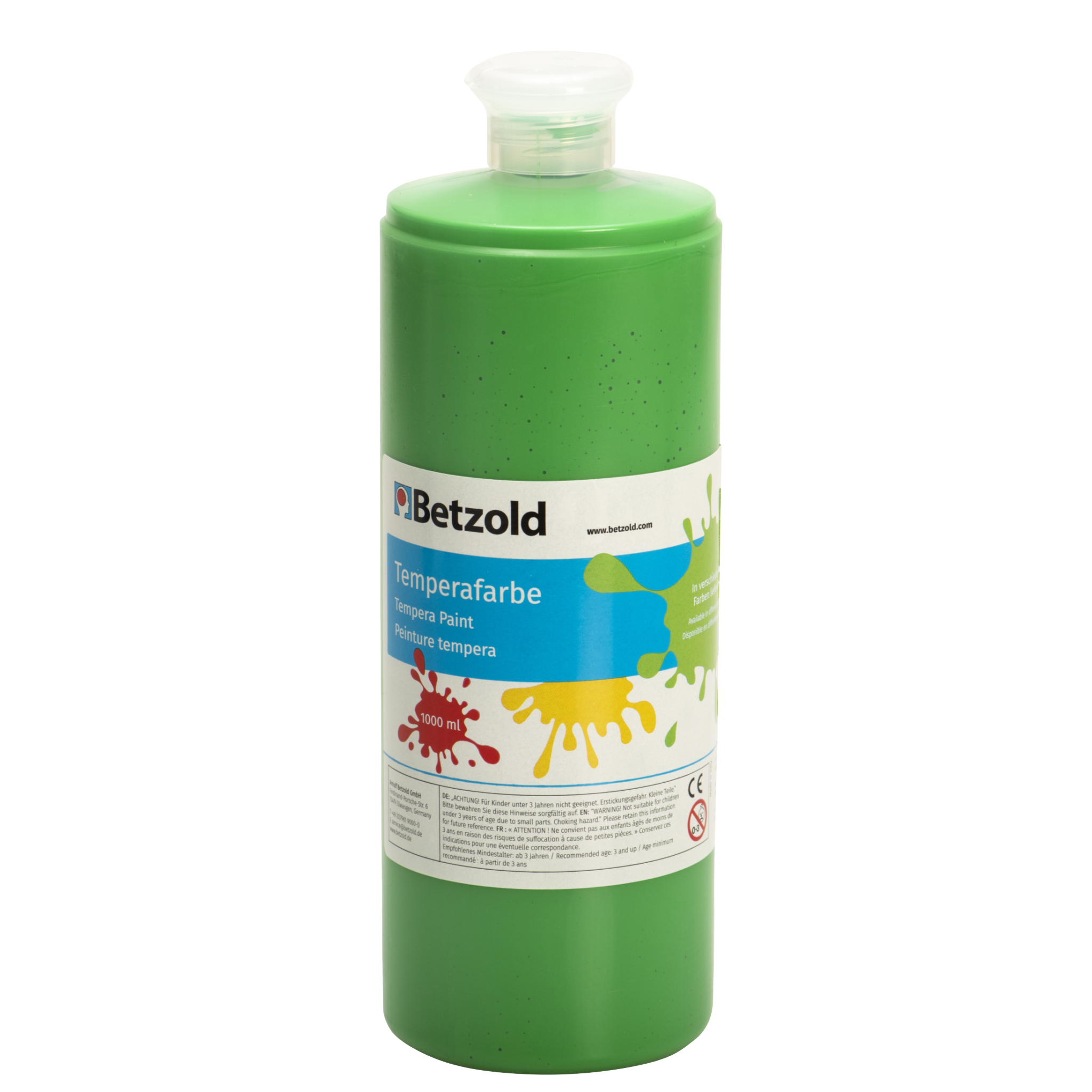 Playcolor 12er Set Temperafarben - Bunte Feste Farben Für Kreative