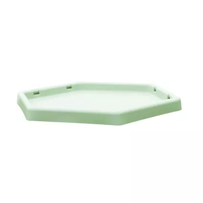 Mini-Pizzaform, Backblech, Antihaft, grün, flaches tray