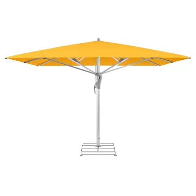 Sonnenschirm, Schirm, Garten, Stahlrahmen, Gelb