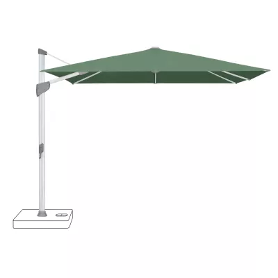 Schirm, Sonnenschirm, Garten, Aluminium, Grün