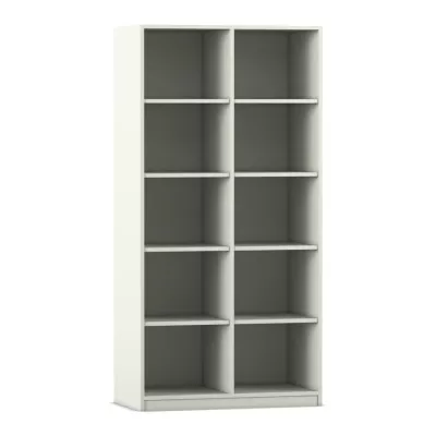 Regal, Buchregal, Schrank, Holzregal, vierfächriges Regal