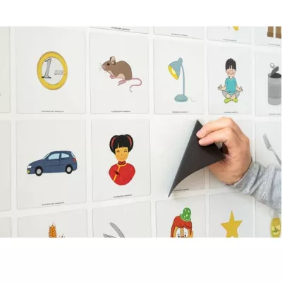 Kartentauschen, Spielkarten, Visuelle Karten, Kinderkartenset, Kärtchen