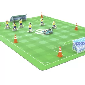 Ozobot Challenge-Matte Fußball