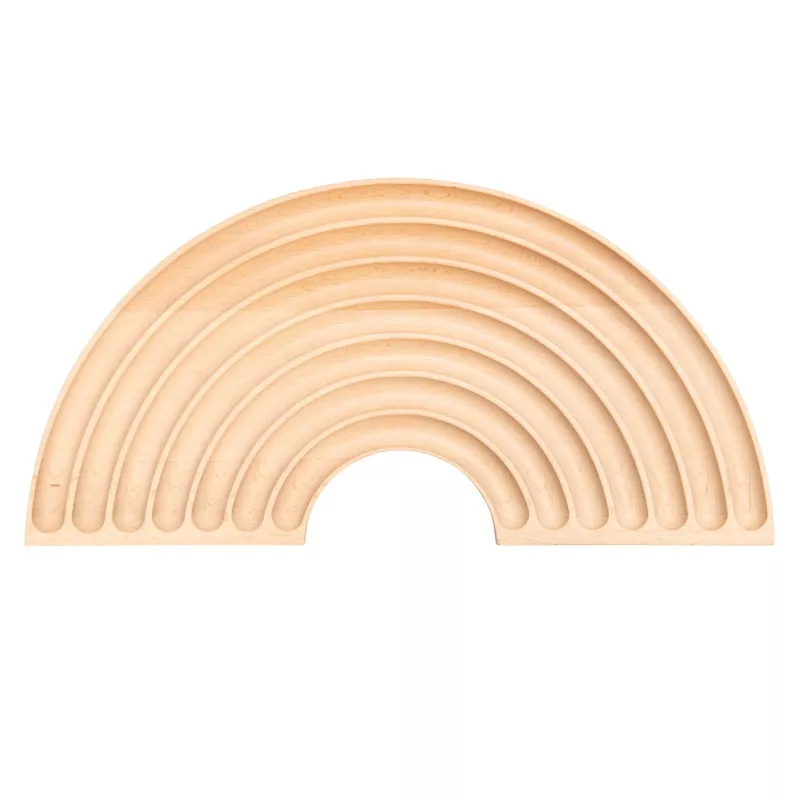 Holzspielzeug, Regenbogen, Naturholz, Babyspielzeug, Holzbogen