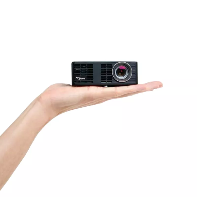 miniprojektor, projektor, portabler projektor, lampe, vorderseite lens