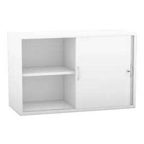 Aufsatz-Schiebetürenschrank, 60,6 x 94,4 cm, mit 2 Böden und Mittelwand