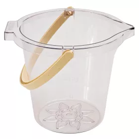 Transparenter Eimer