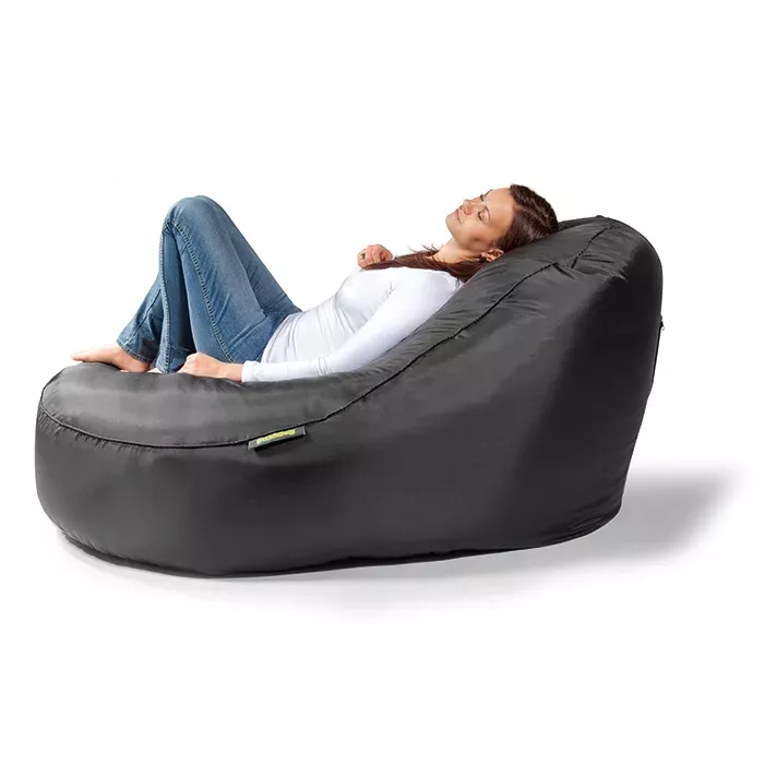 Sofakissen, Sitzsack, Bequeme Sitzgelegenheit, Grau, Beanbag