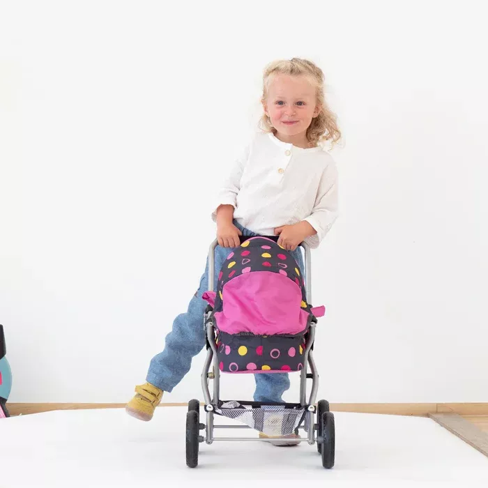 Kinder, Kleidung, Rucksack, Kinderwagen, Punkte
