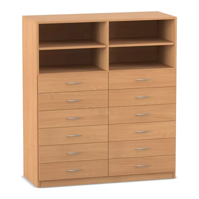 Kleiderschrank, Schubladen, Holzschrank, Regalboden, Hängeschrank