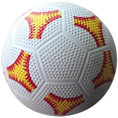 fußball, soccerball, druck, gemustert, weiß