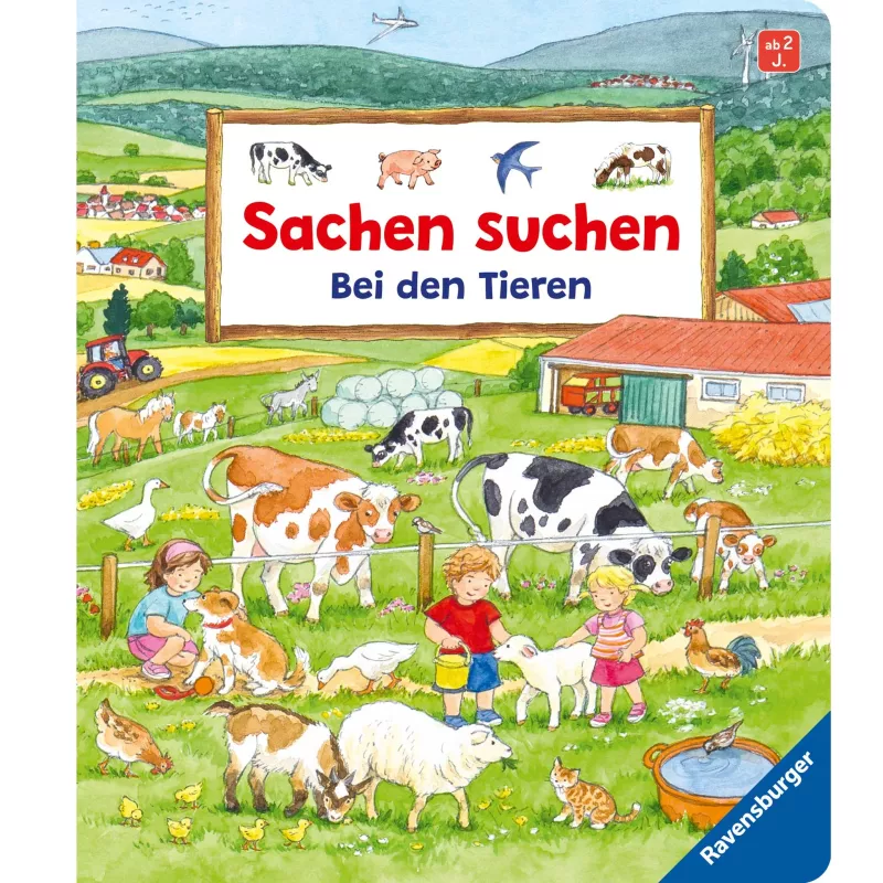 Landwirtschaft, Tiere, Kuh, Hunde, Kinder