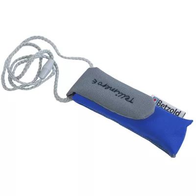 brille, laufschlauch, schwimmhülle, kordel, blue-gray
