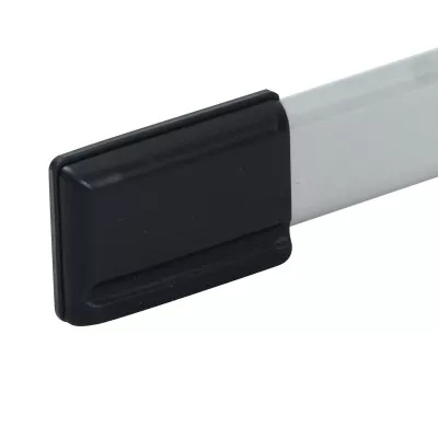 Teleskopstab, Aluminium, Gehäuse, Schwarz, Endstück