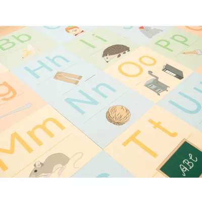 alphabet, spielmatte, matte, bildungs, buchstaben