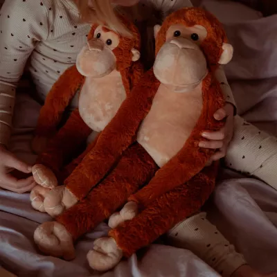 Plushie, Affe, Monkey, Kuscheltier, Samtig