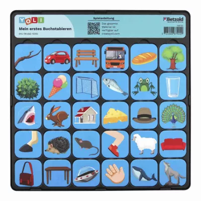 Puzzlespiel, Lernspiel, Bausteinbild, Druckbilder, Kompaktset