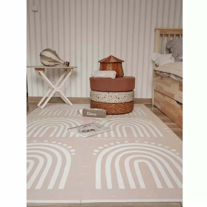 Kinderspielteppich, Schüssel- oder Ballonform?, Pouf, Kissen?, Korb