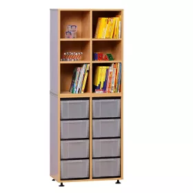 Boxenregal, 178,1 x 66,5 x 40,8, mit 8 Boxen
