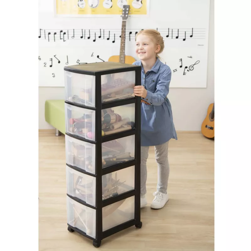 Aufbewahrungsbox, Schubladenbox, Kunststoffbehälter, Aufbewahrungssystem, Rollcontainer