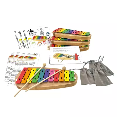 xylophon, holz, musikspielzeug, regenbogenfarben, notenblatt